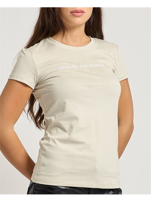 AX women's basic crew neck T-shirt ARMANI EXCHANGE | XW002038-AF10356U1094
